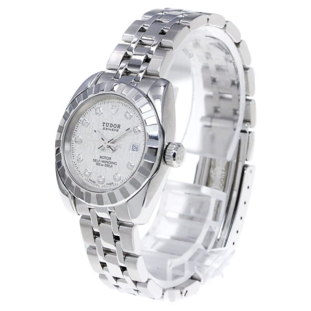 TUDOR Classic Date 22010 Silver Dial Automatic Ladies Watch_863489